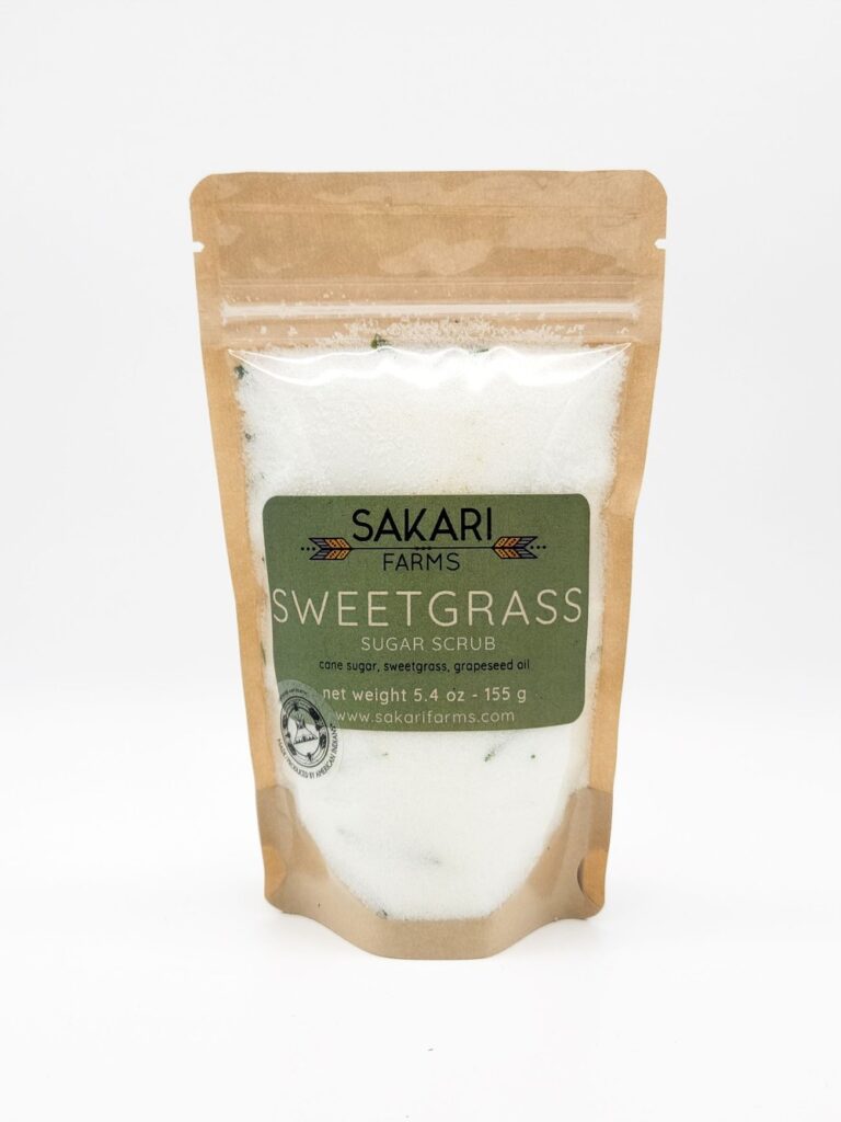 Sakari Farms Sweetgrass Sugar Scrub