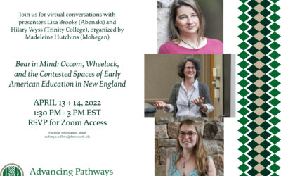 Bear in Mind: Occom, Wheelock, and the Contested Spaces of Early American Education in New England